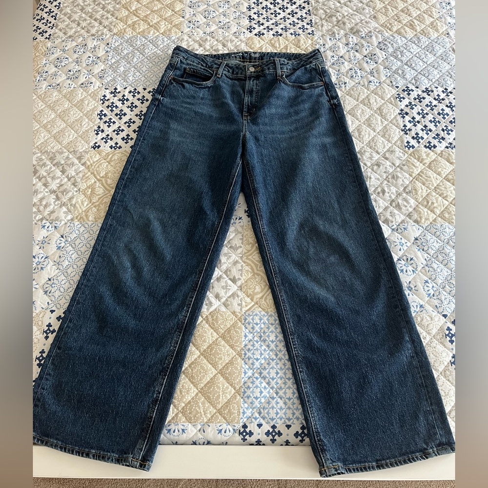 Old Navy Sky-Hi Wide Leg Jeans